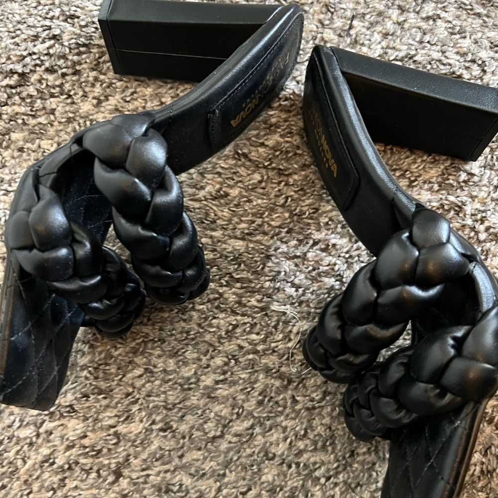Black heels